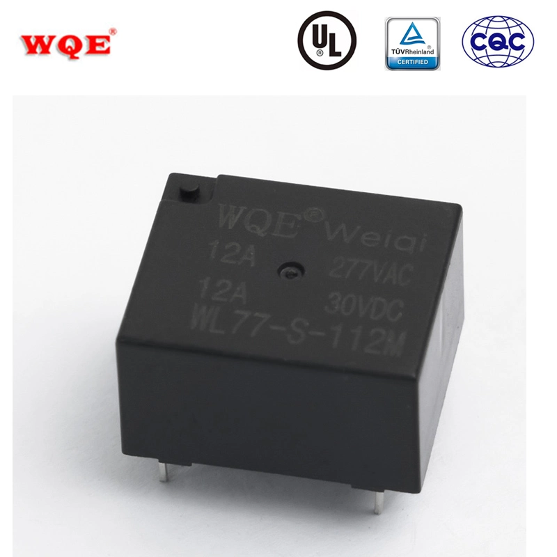 General Purpose Relay PCB Sealed Relay Power Relay 12A (WL77) Normally Open 1A Type Relays for Household Appliance / Auto Control / Smart Home / Alarm System