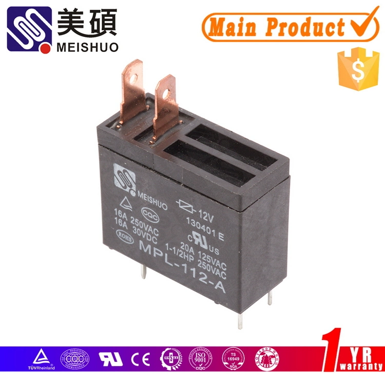 Meishuo Mpl Microwave Oven 12V 24V General Purpose PCB Relay for Microwave Oven and Washing Machine