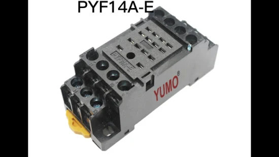 Yumo Pyf14A-E Electric Solid State Auto Relays Socket 12V Module 24V Tester
