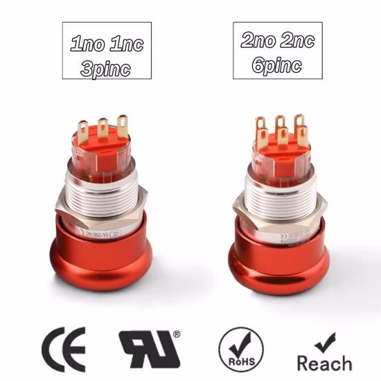 New Product La118p Rotary Push Button Switch 2no or 2nc